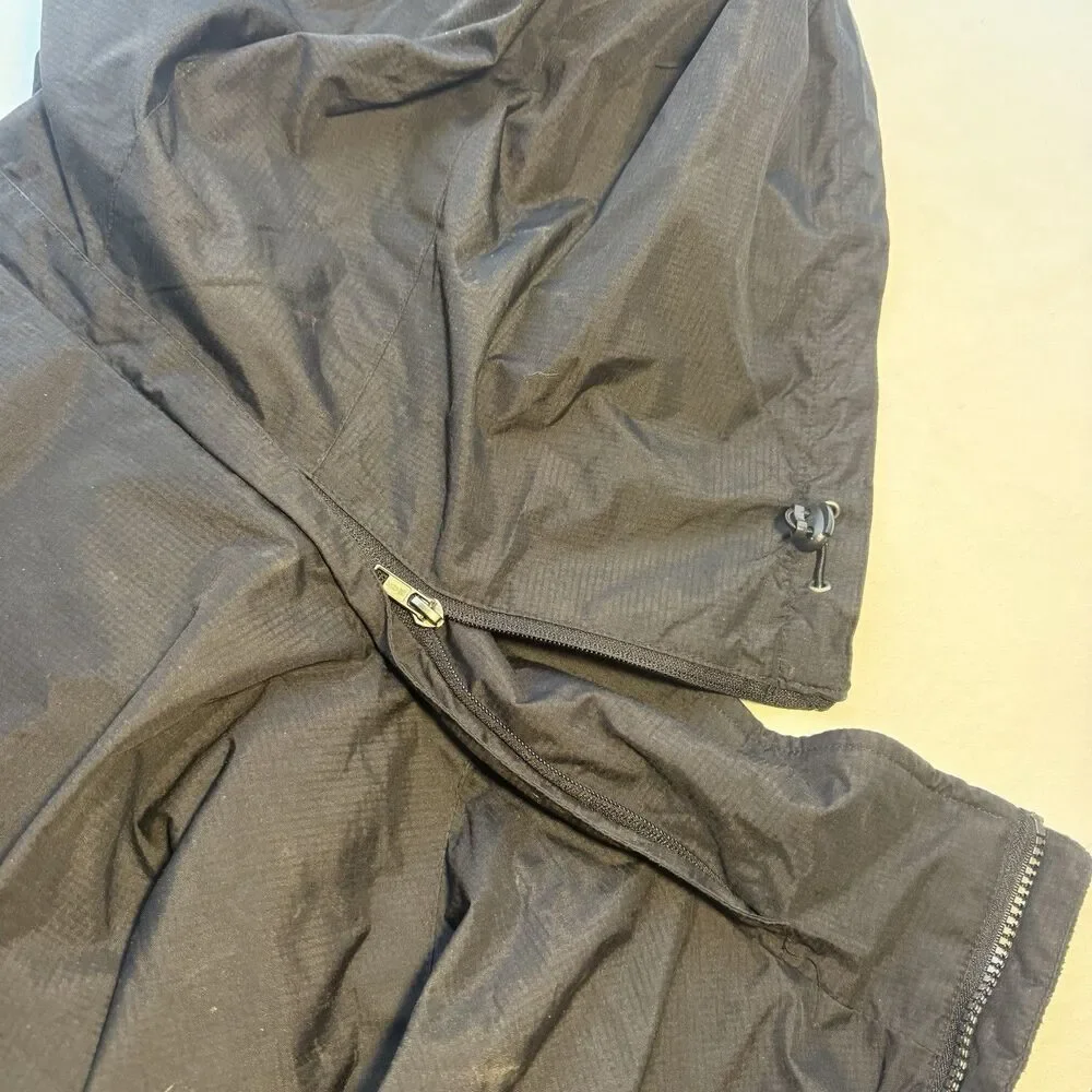 FREE TECH SOLID BLACK ZIP UP LINED JACKET 3XL (54-56) 3XXX
